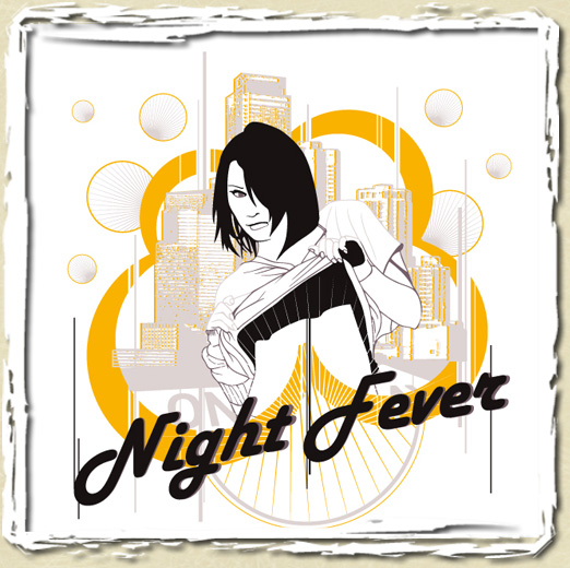 tee shirt Night Fever