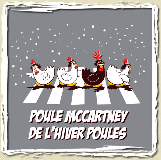 tee shirt Poule McCartney