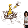tee shirt Flore
