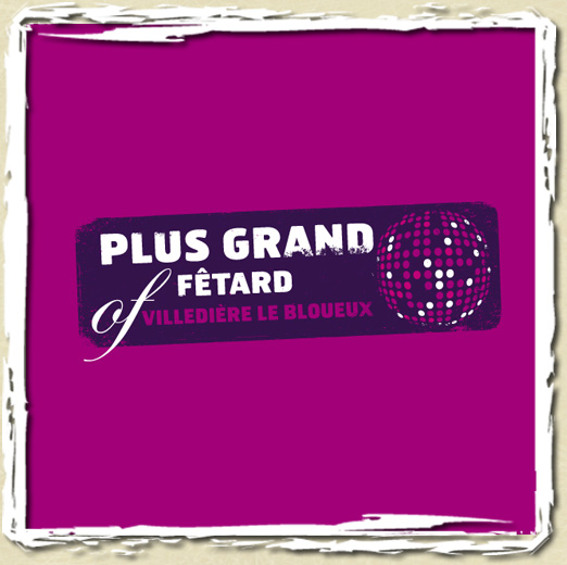 tee shirt Plus GRAND fêtard of villedière le bloueux
