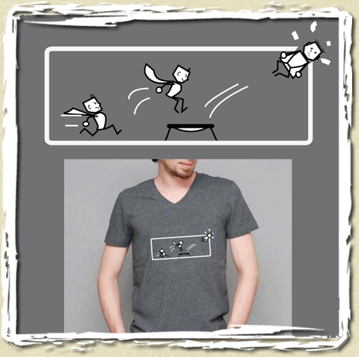 tee shirt Trampoline