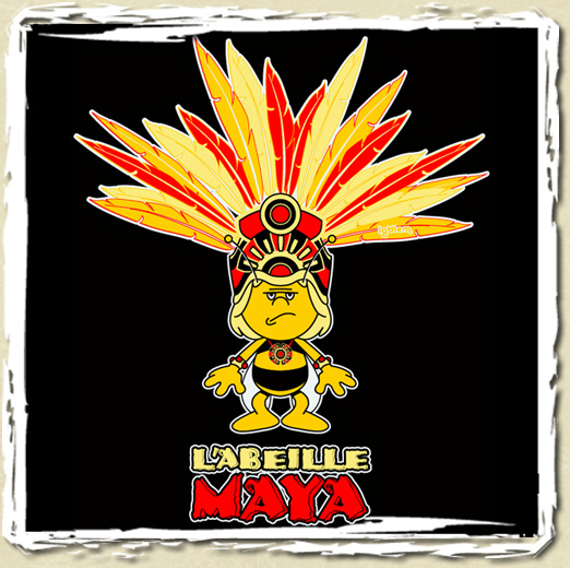 tee shirt L'abeille Maya