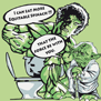 tee shirt Green rage