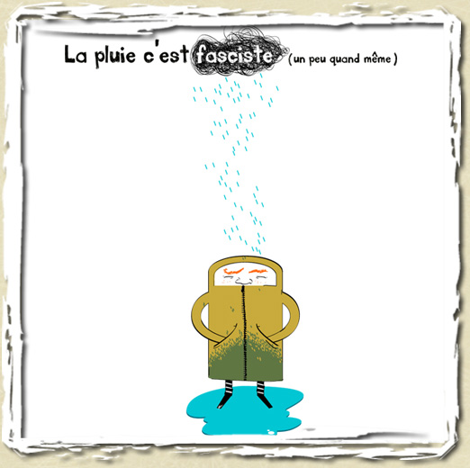 tee shirt La pluie...