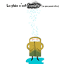 tee shirt La pluie...