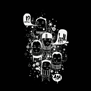 tee shirt Personnages