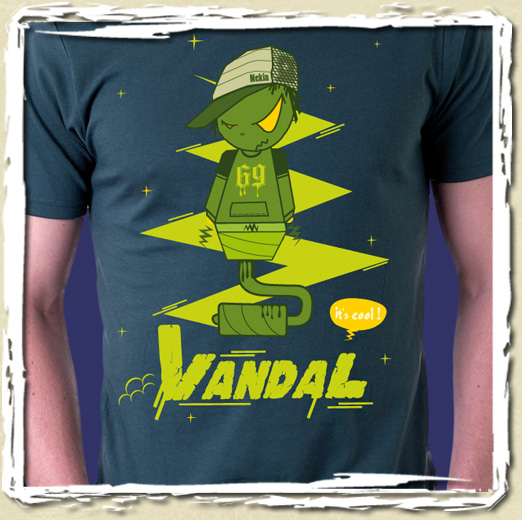 tee shirt Vandal