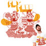 tee shirt Fat food