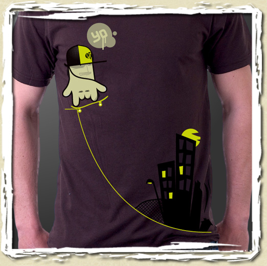 tee shirt In the city