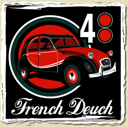 tee shirt French deuch
