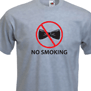 tee shirt No smoking
