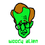 tee shirt Woody alien
