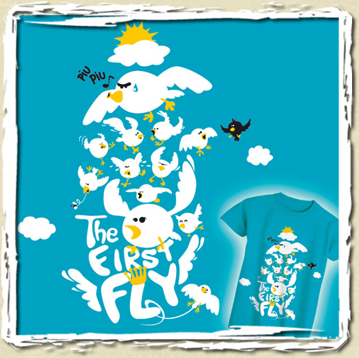 tee shirt Piu