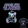tee shirt Anaglyph Glasses