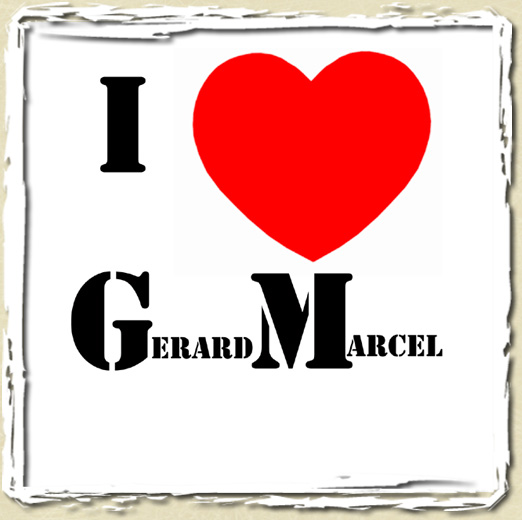 tee shirt I love gerard marcel