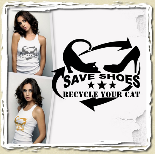 tee shirt Save shoes
