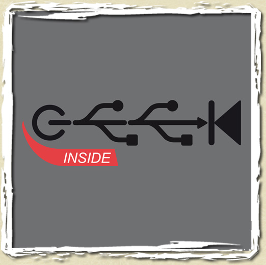 tee shirt Geek inside
