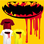 tee shirt Chauve sourir