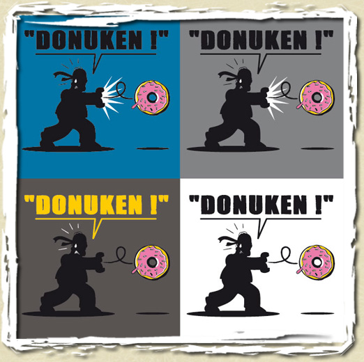 tee shirt Donuken !