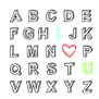 tee shirt I Love You