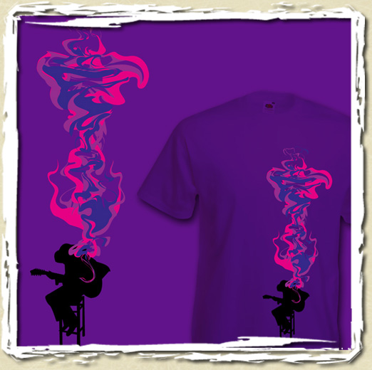 tee shirt Purple Haze (acoustic version)