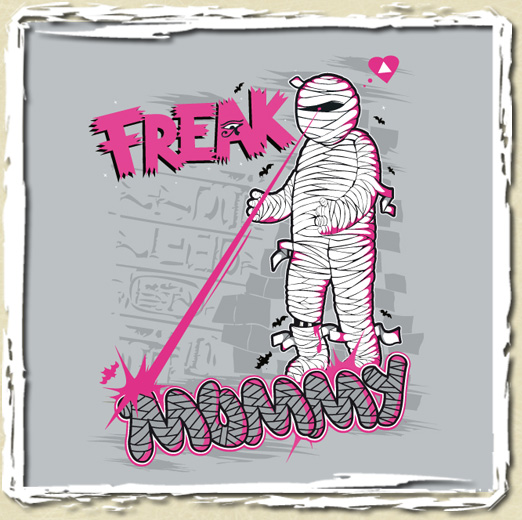 tee shirt Freak Mummy