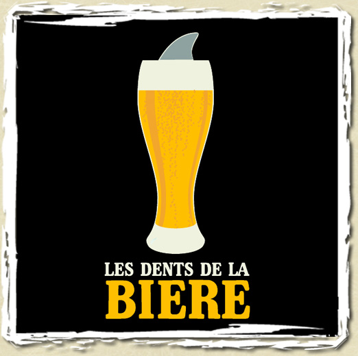 tee shirt Les dents de la bi�re...