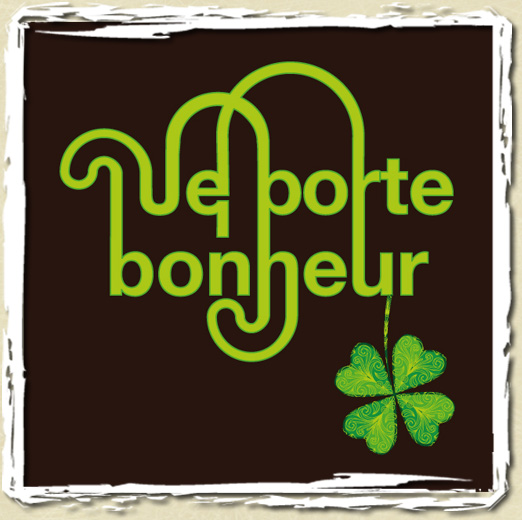 tee shirt Je porte bonheur...