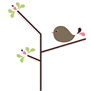 tee shirt Birdy