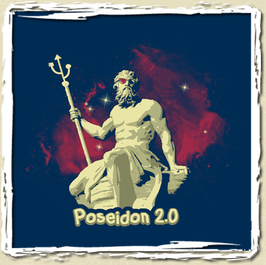 tee shirt Poseidon 2.0