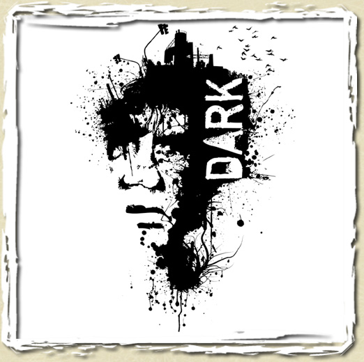 tee shirt Dark
