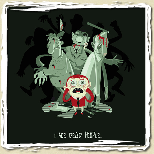 tee shirt I see dead people