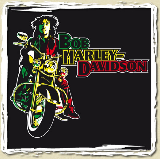 tee shirt Bob Marley Davidson