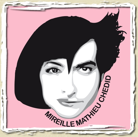 tee shirt Mireille mathieu chedid