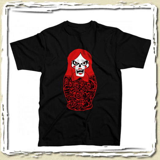 tee shirt Bad matriochka