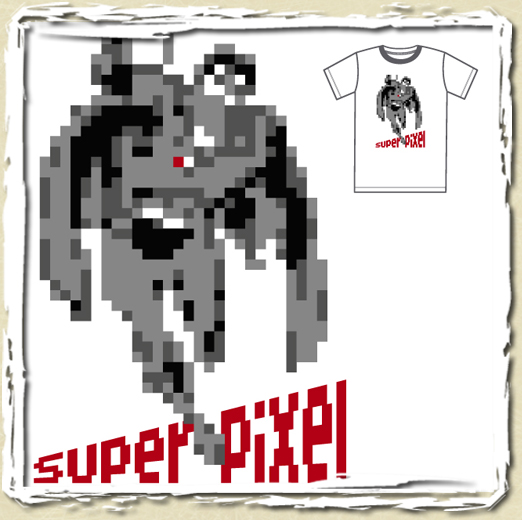 tee shirt Super Pixel