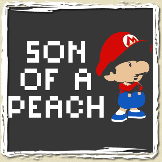 tee shirt Son of a peach !
