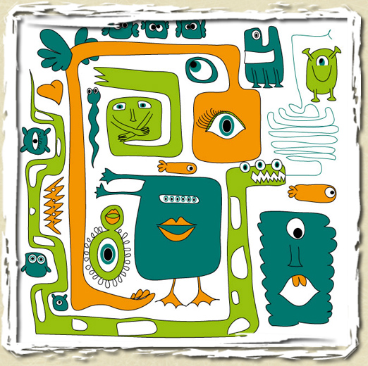 tee shirt Monsters_galery