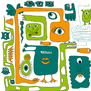 tee shirt Monsters_galery