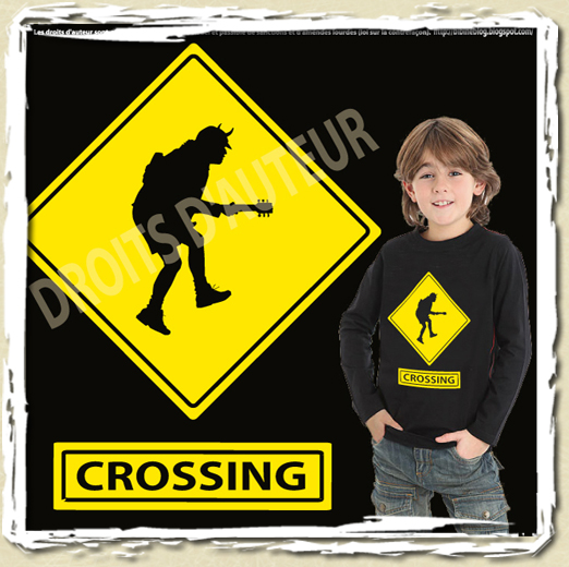 tee shirt Crossing