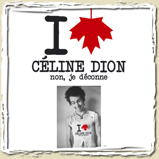 tee shirt I love Céline