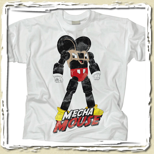 tee shirt Mecha Mouse