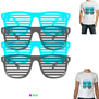 tee shirt Shutter Shade 3D