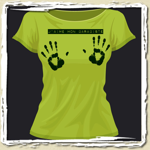 tee shirt Garagiste