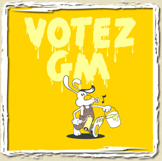 tee shirt Votez GM !!!