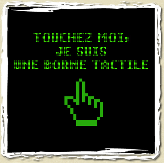 tee shirt Borne interactive