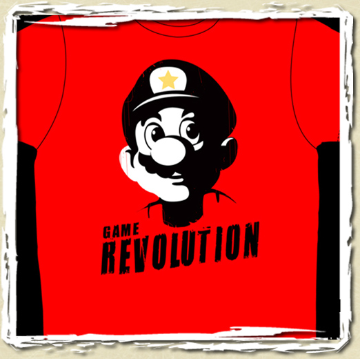 tee shirt Game revolution