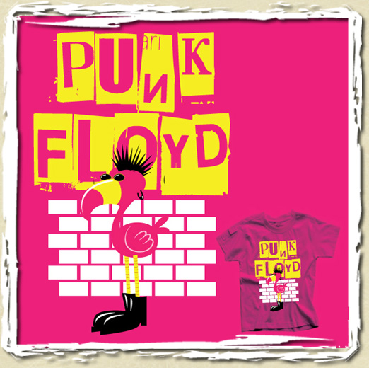 tee shirt Punk Floyd