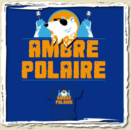 tee shirt Ambre polaire
