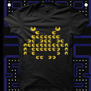 tee shirt Pac invader